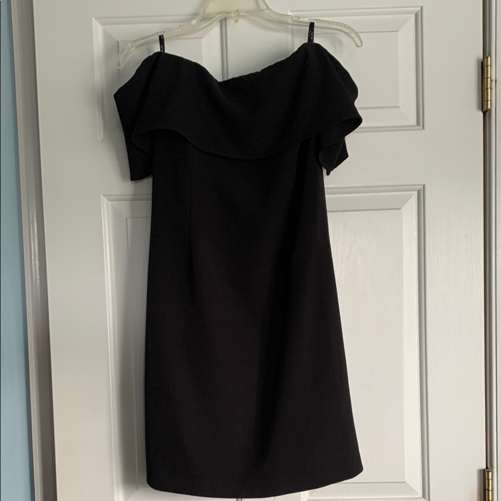 Elegant Black Off-Shoulder Dress